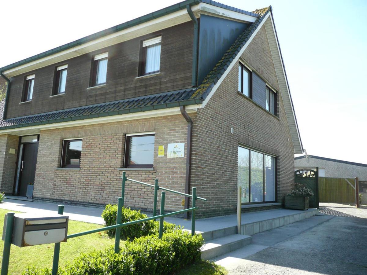 De Windroos Bed & Breakfast Pollinkhove Dış mekan fotoğraf